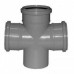 Крестовина внутр. канал. 1-х плоск. Ø110х110х110*87,5° FLEXTRON (8)