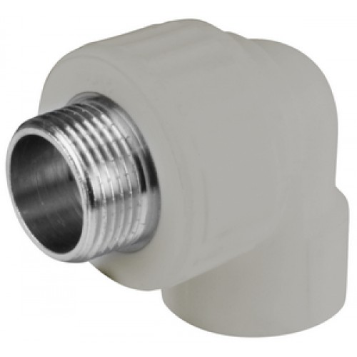 Уголок комб. нар.р. PP-R Ø32х1/2 VALFEX Серый (10/40)