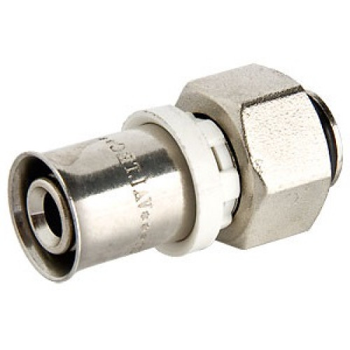 Соединитель коллекторный пресс для м/п трубы Ø16х2,0х1/2 VALTEC (10/260)