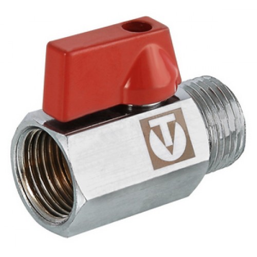Кран шар. мини Ø1/2 внутр./нар. VALTEC (25/400) Кран шар. мини Ø1/2 внутр./нар. VALTEC (25/400)