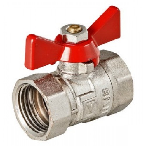 Кран шар. Ø3/4 внутр./внутр. бабочка VALTEC Compact (14/224)