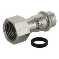 Муфта с нак. гайкой INOX-PRESS Ø28х1