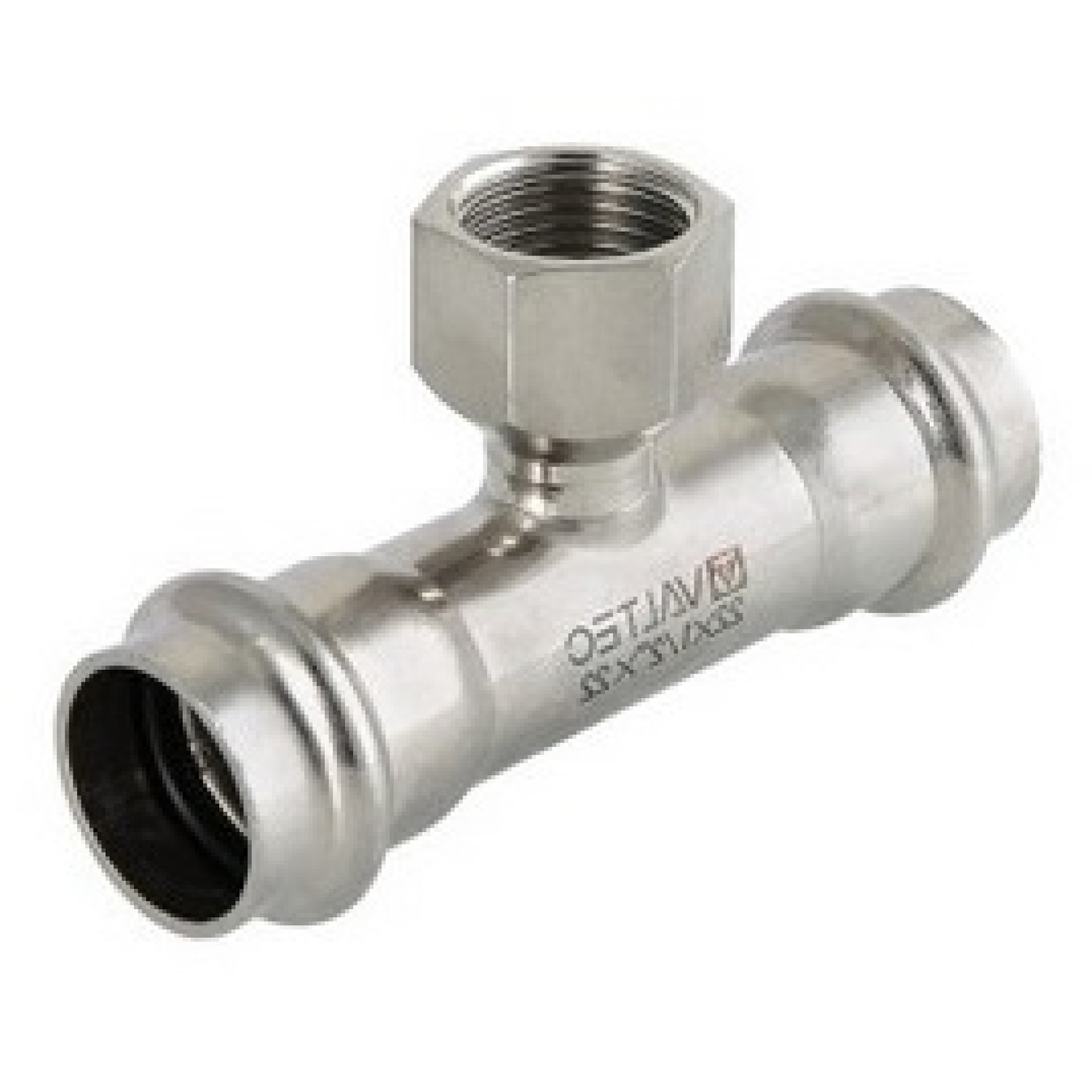Тройник INOX-PRESS пресс/внутр. Ø35х1¼