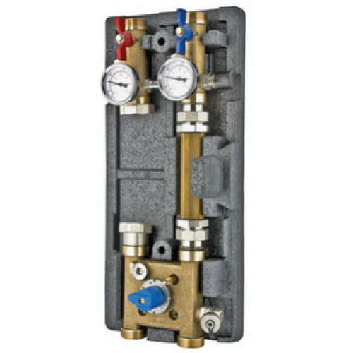 Насосная группа с байпасом и четырехходовым клапаном для систем Ø1¼ - 4W-KV4 VALTEC Varimix
