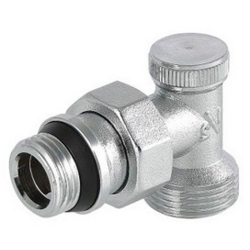 Клапан настроечный угл. с доп.уплотнением Ø1/2 евроконус VALTEC