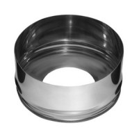 Заглушка с отверстием Ø250x350х0,5 (AISI 430) (1)