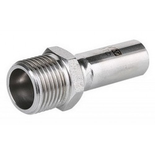 Вставка пресс/нар. INOX-PRESS Ø15х1/2 VALTEC (5/250) Вставка пресс/нар. INOX-PRESS Ø15х1/2 VALTEC (5/250)